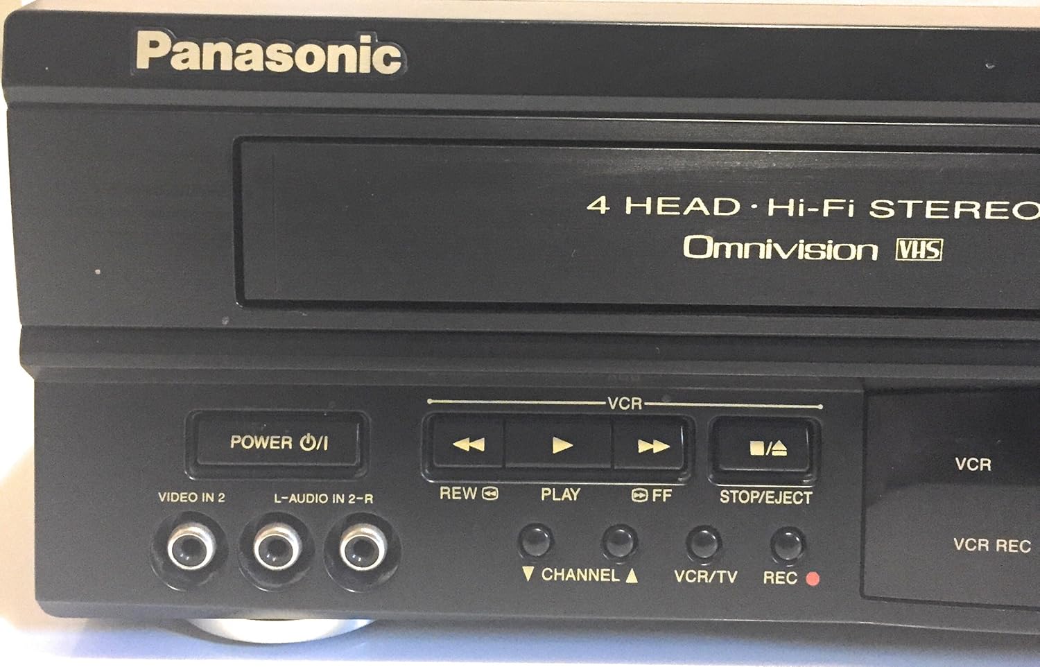 Panasonic PV-D4742 DVD-VCR Combo, Black