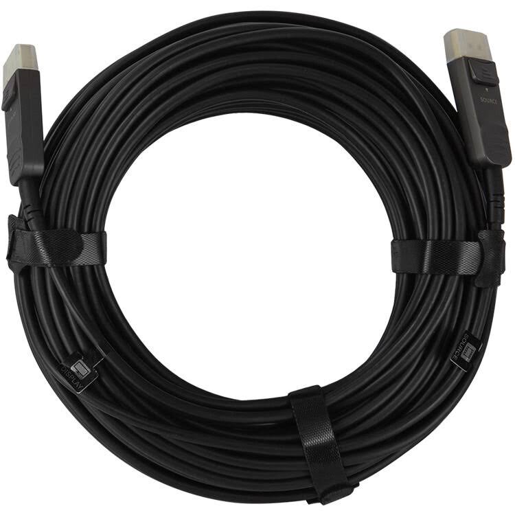 KanexPro Active Fiber High Speed DisplayPort 1.4 Cable - 30m Length