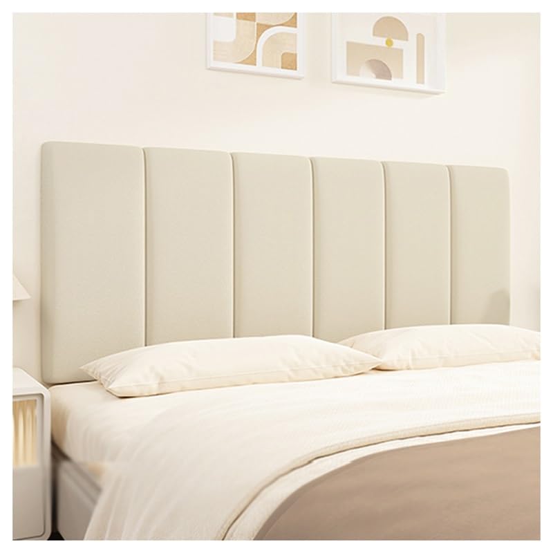 Anti Collision 3D Headboard Padding, Waterproof Upholstered Wall Stickers, Wall Protection Panels for Home Bedroom Playroom Decor(Blue,150x60cm)