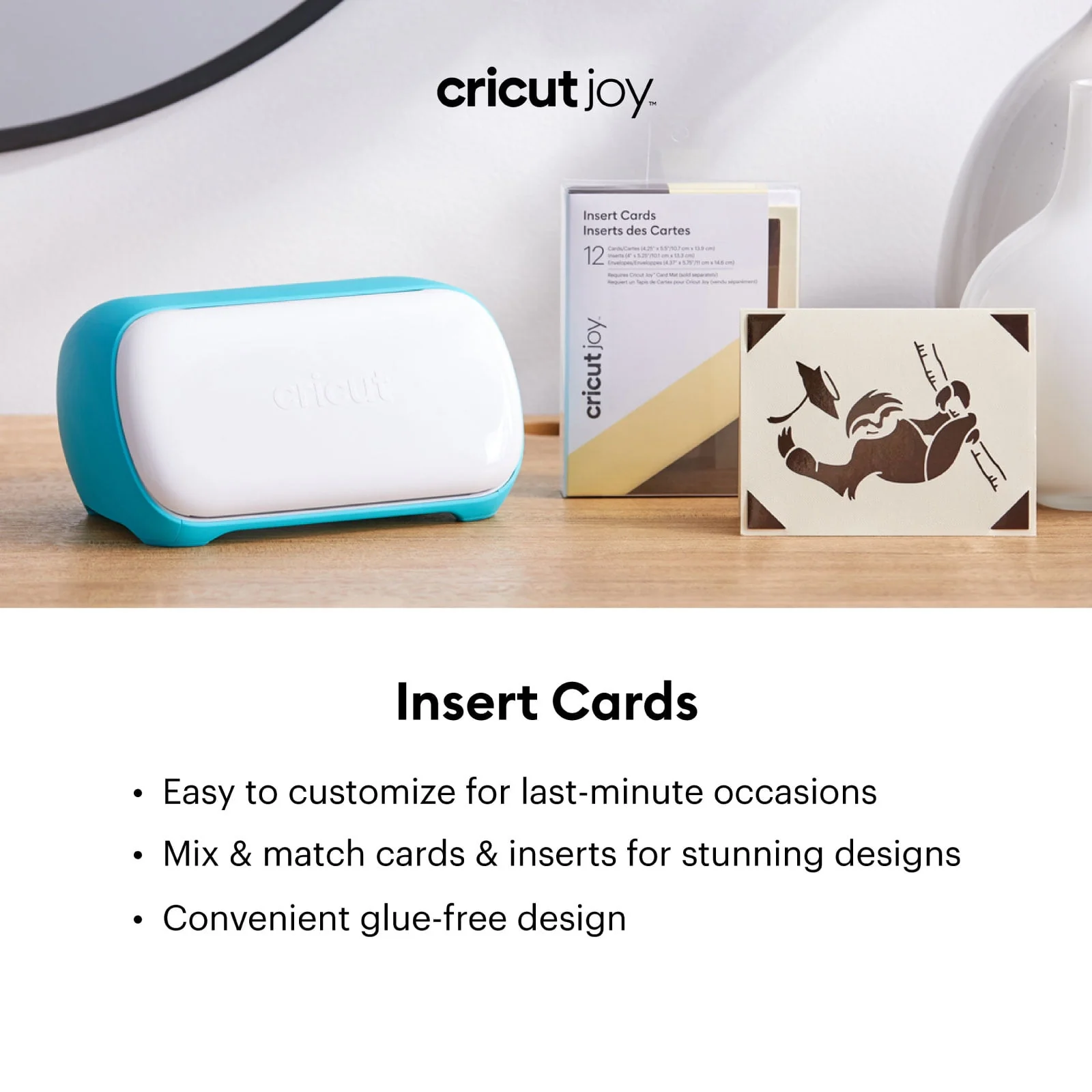 Cricut Joy Smart Machine with DIY Vinyl Decal Sampler & Essential Tools Starter Bundle