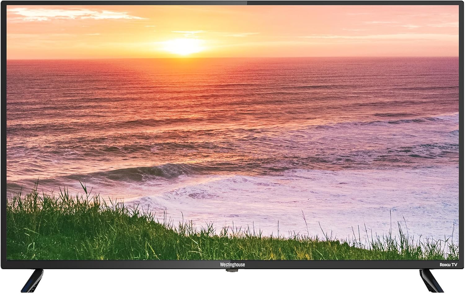 Westinghouse Roku TV - 43 Inch Smart TV, 4K UHD LED TV with Wi-Fi Connectivity and Mobile App, Flat Screen TV Compatible with Apple Home Kit