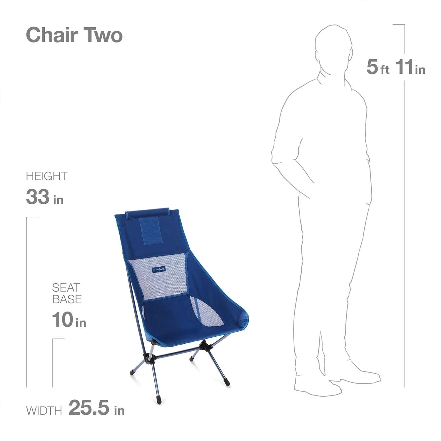 Helinox - Chair Two - Red Block