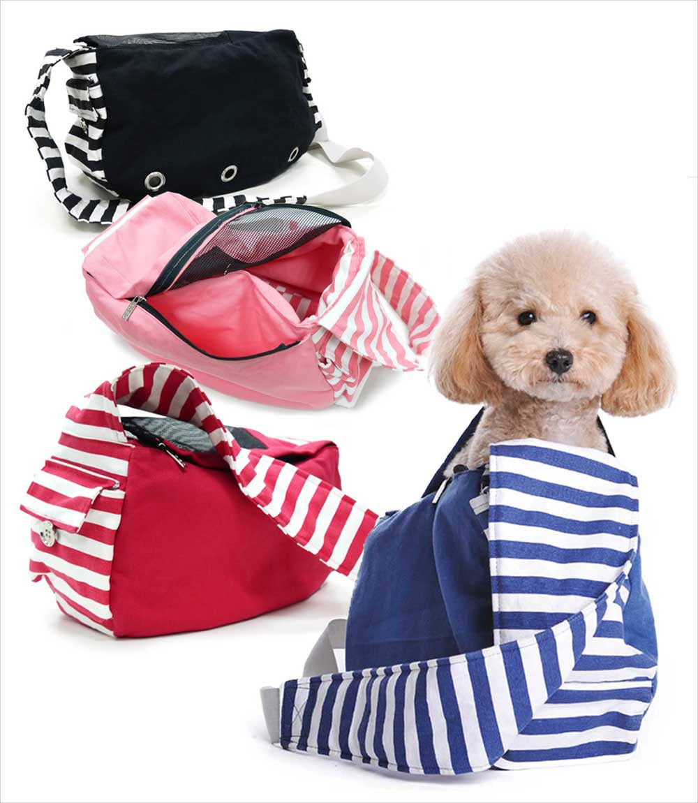 Dogo Soft Sling Dog Carrier, Black
