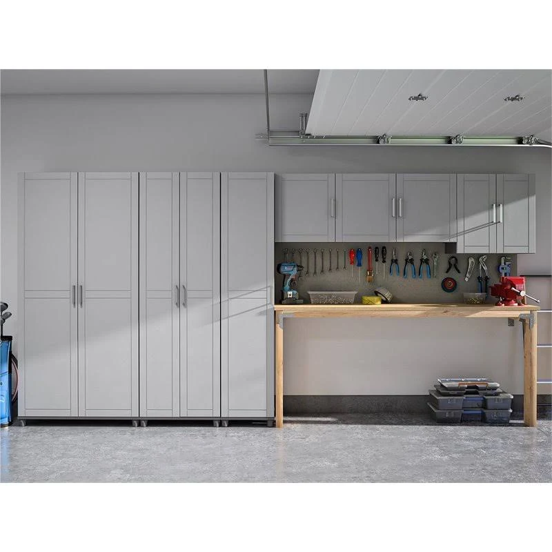 SystemBuild Callahan 24x22 Utility Storage Cabinet, Gray