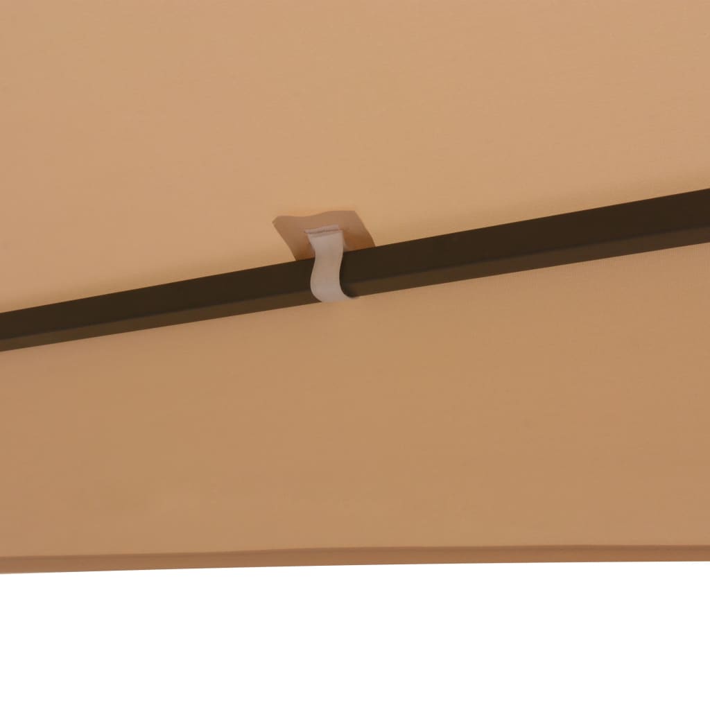 Buyweek Garden Marquee Gazebo Pavilion Tent Beige 127.2"x104.3"