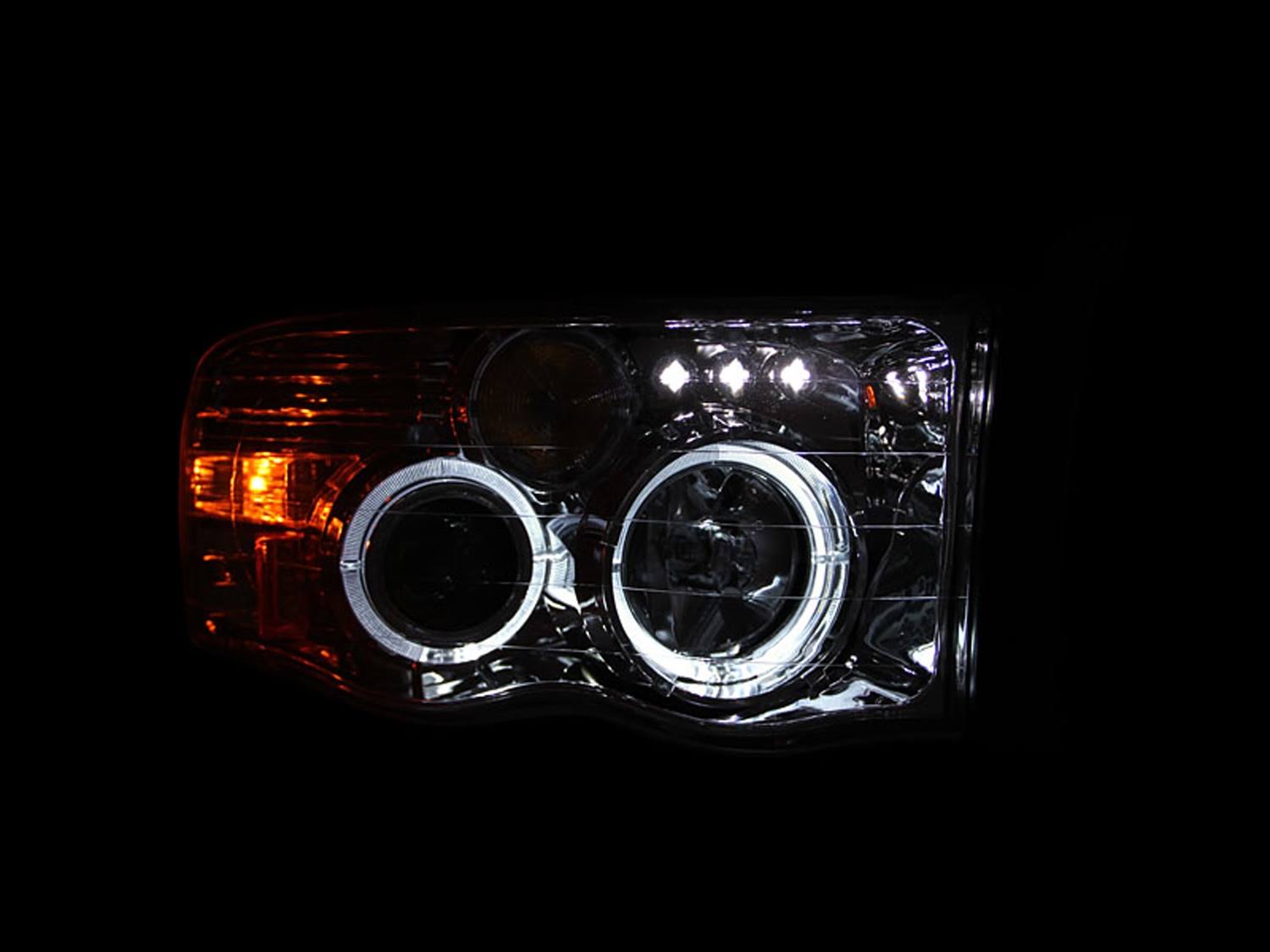 Anzo USA 111197 Projector Headlight Set w/Halo