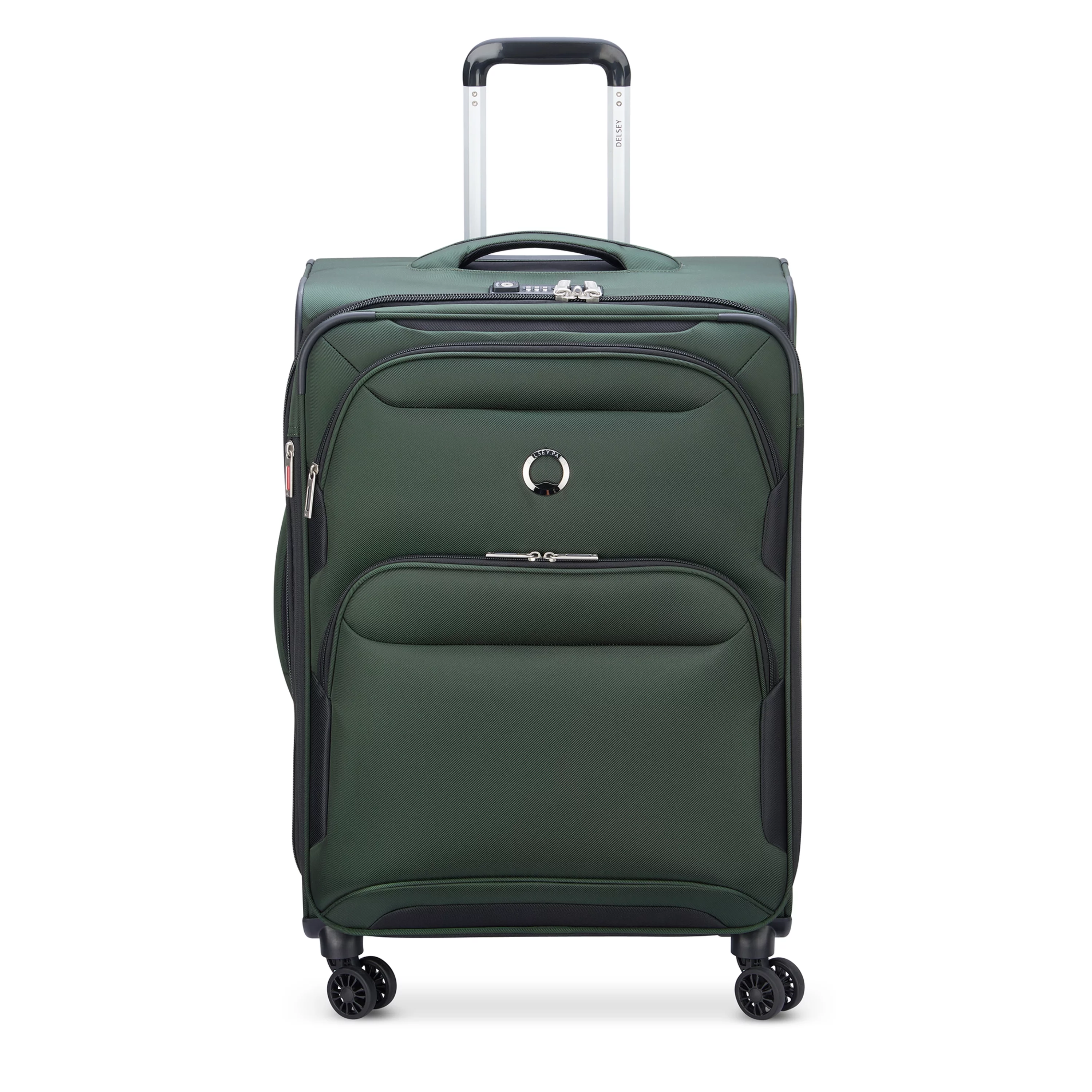 DELSEY PARIS Sky Max 2.0 28" Softside Spinner Luggage, Green - Curated Treasures Market
