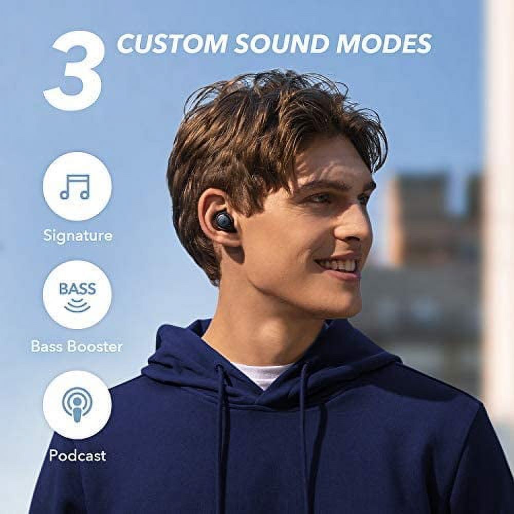 by Anker Life A1 True Wireless Earbuds, Powerful Customized Sound, 35H Playtime, Wireless Charging, USB-C