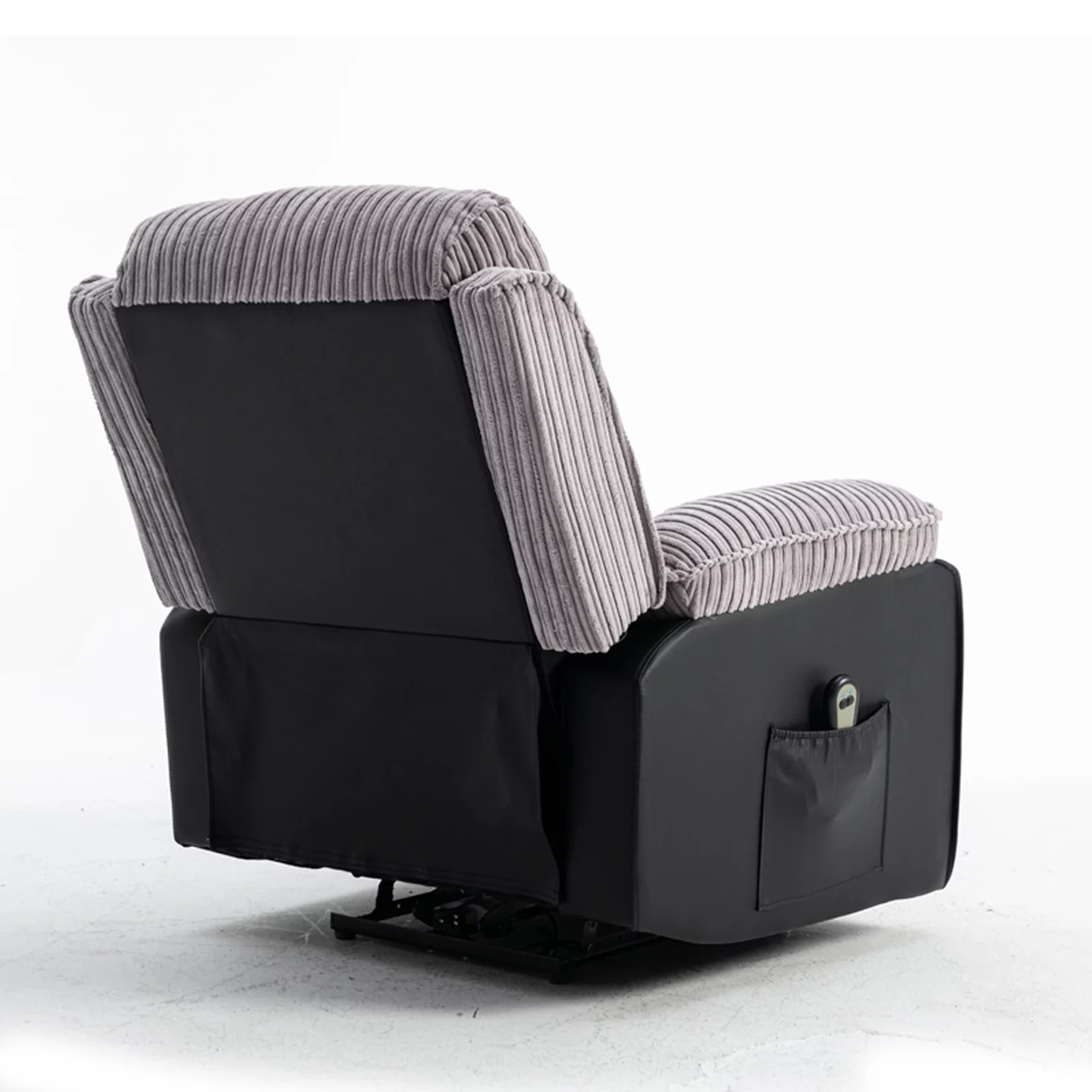 Highsound Electric Lift Recliner With Heat and Massage, Heavy Lounge Chair With Padded Arms and USB, Suitable for The Elderly