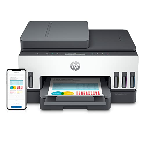 HP Smart -Tank 7301 Wireless All-in-One Cartridge-free Ink Printer, up to 2 years of ink included, mobile print, scan, copy