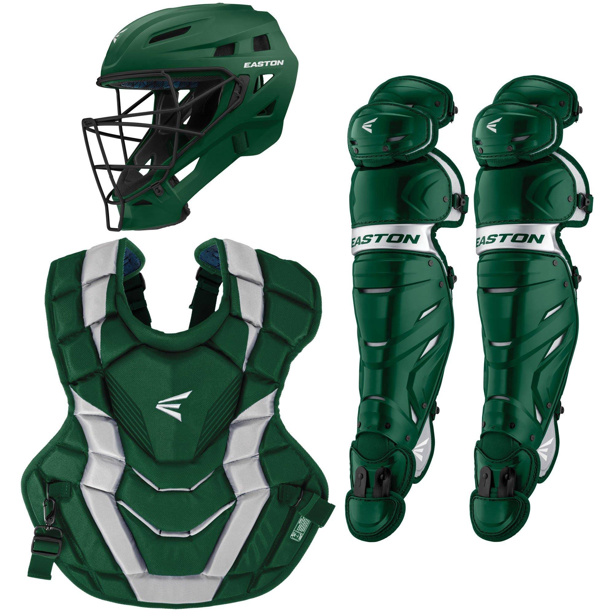 Easton Youth Elite x Catcher&s Set Green/Silver
