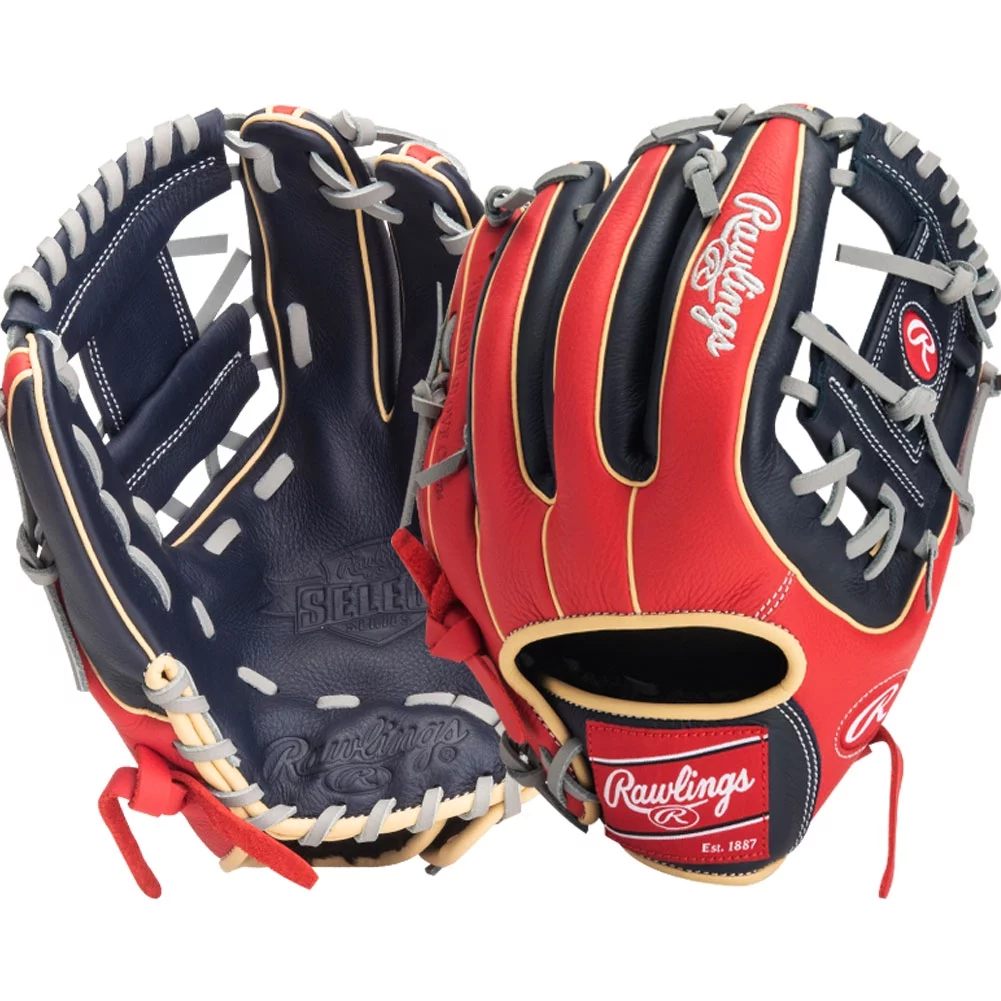 Rawlings Sporting Goods Rawlings Select Exclusive Edition 314 11.5" Baseball Glove (Ss314-2Ns) Pro I Navy/Red 11.5 Right Hand