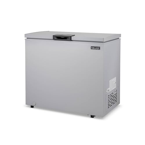 Newair 13.8 cu. ft. Upright Freezer, Fridge Freezer Convertible, Garage Ready Refrigerator, Frost Free Freezer with Door Alarm, Stand up Deep Freezer
