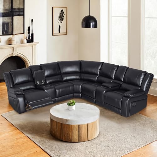 LY&S Home Collection Sectional Reclining Sofa, Sectional Couches for Living Room