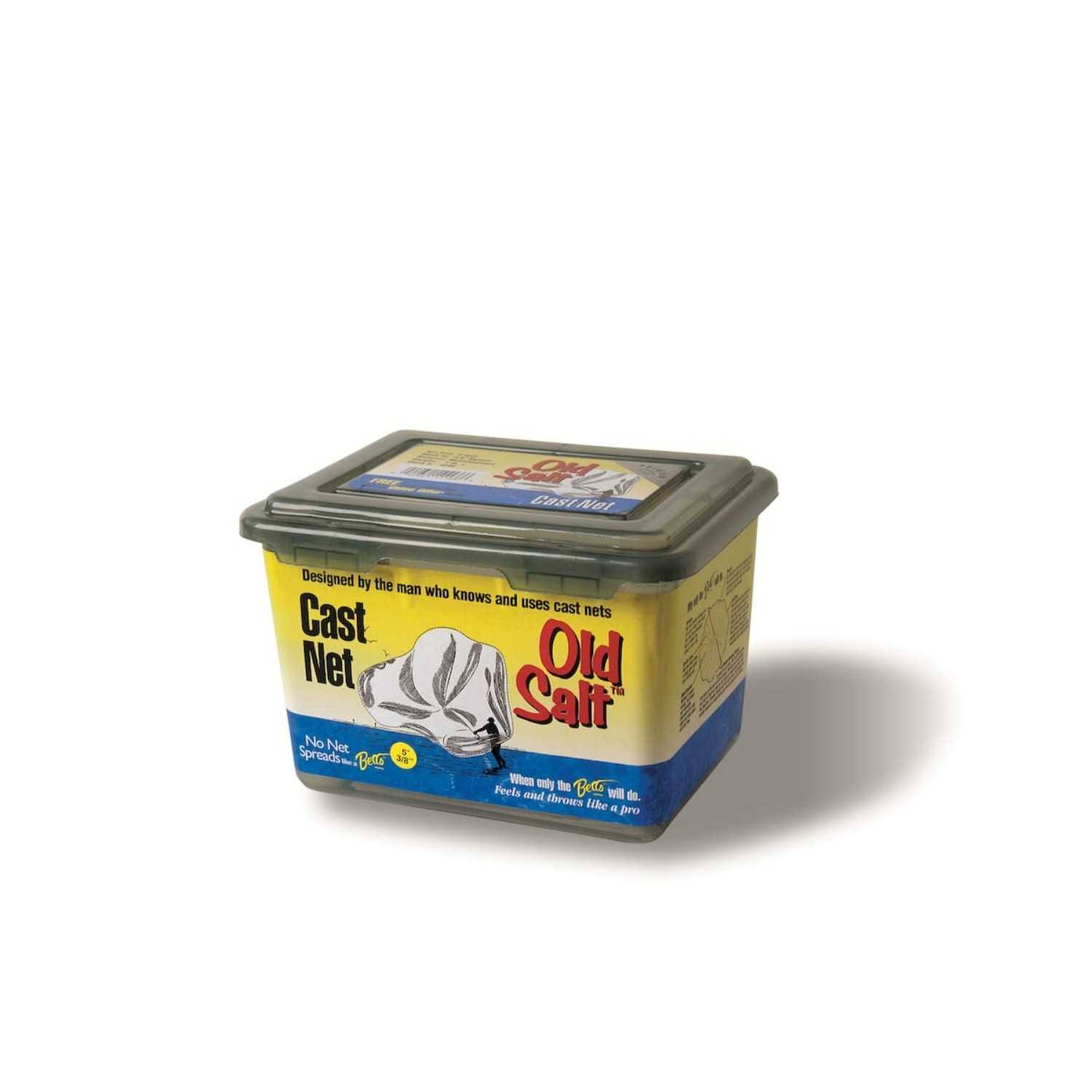 Betts Old Salt Cast Net Mono Mesh Box - 5&