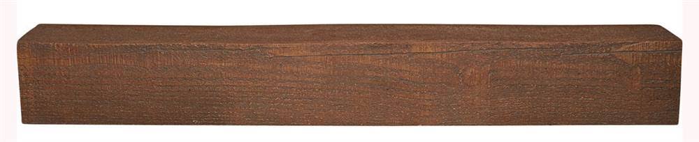 Ekena Millwork BMRS3C0080X060X192PE 8x22W x 6x22H x 16&L 3-Sided (U-beam) Rough Sawn Endurathane Faux Wood Ceiling Beam, Natural