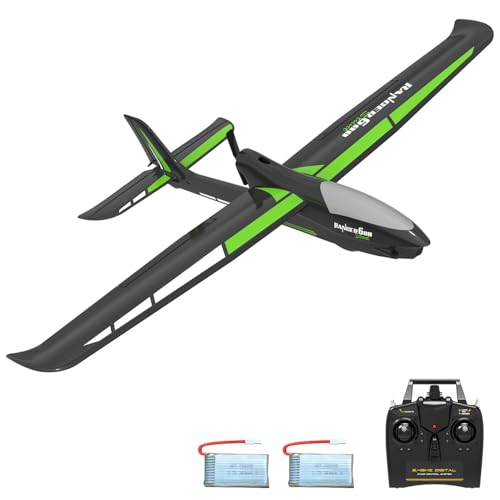 VOLANTEXRC RC Plane, 4CH Remote Control Glider Airplane RTF with 6-Axis Gyro, 3 Modes & Aerobatics Easy to Fly