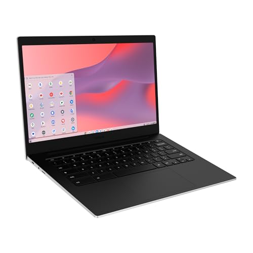 Samsung 14" Galaxy Chromebook Go Laptop PC Computer, Intel Celeron N4500 Processor, 4GB RAM, 64GB Storage, ChromeOS, XE340XDA-KA2US, Student Laptop