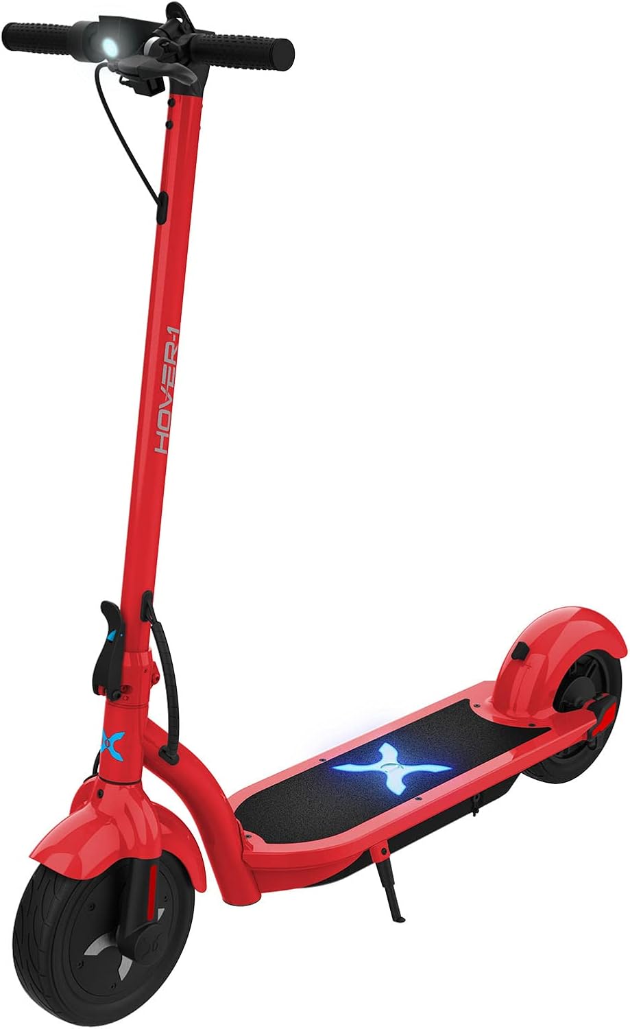 Hover-1 Alpha Electric Scooter | 18MPH, 12M Range, 5HR Charge, LCD Display, 10 Inch High-Grip Tires, 264LB Max Weight, Cert. & Tested - Safe for Kids