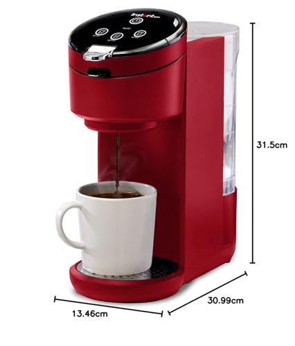 Instant Solo Single Serve Coffee Maker, From the Makers of Instant Pot, K-Cup Pod Compatible Coffee Brewer
