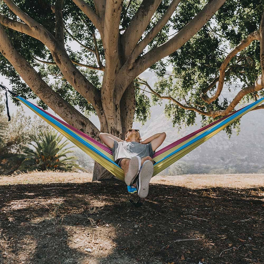 Wise Owl Outfitters Hammock Camping Double with Tree Straps - USA Based
