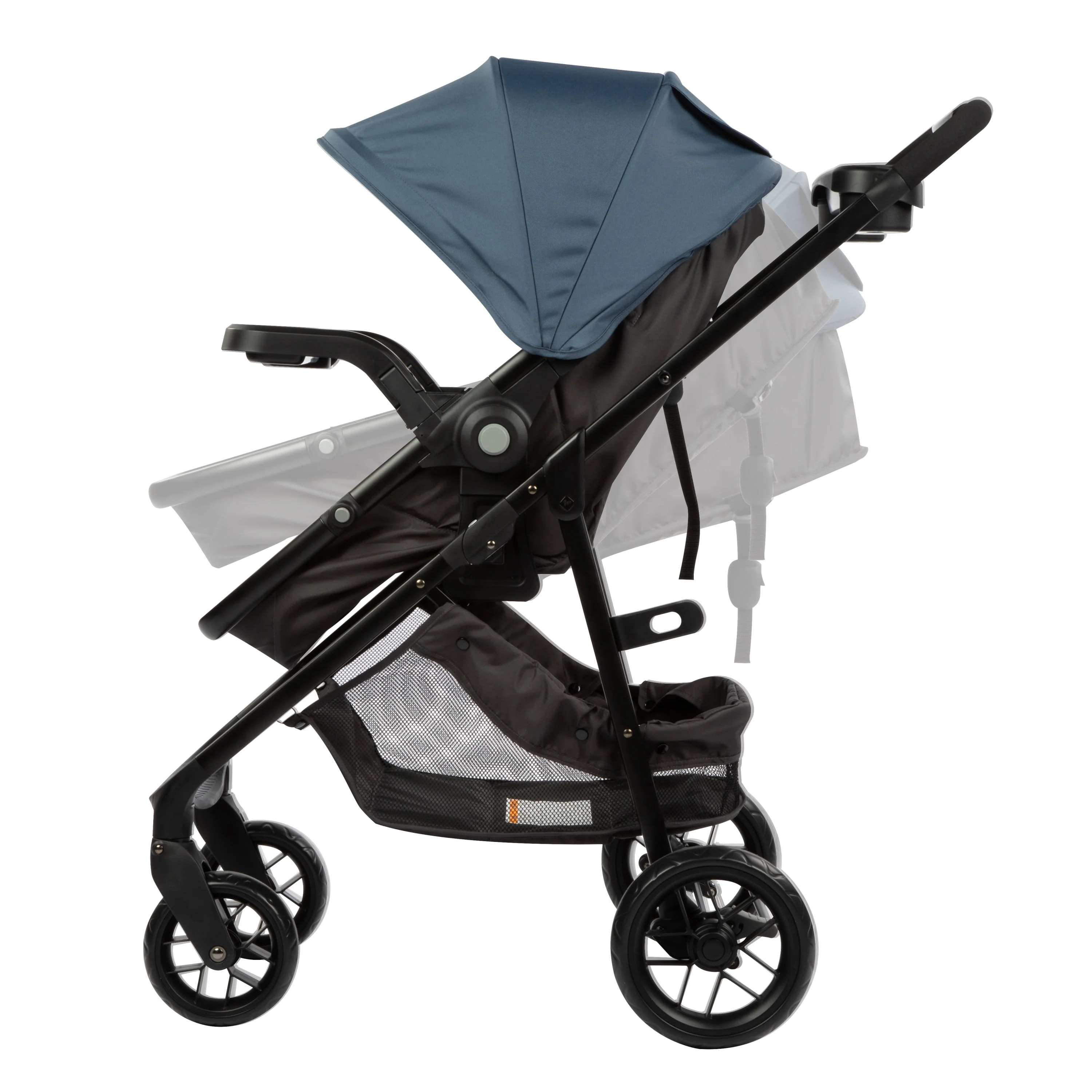 Safety 1st Grow and Go Sprint Modular Travel System Stroller with Rear-Facing Infant Car Seat, Whisper Grey