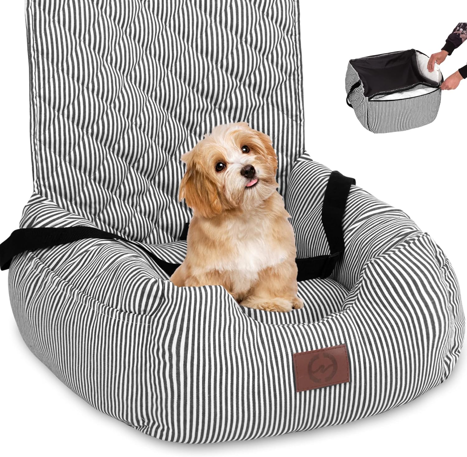 FAREYY Dog Car Seat for Small Dogs