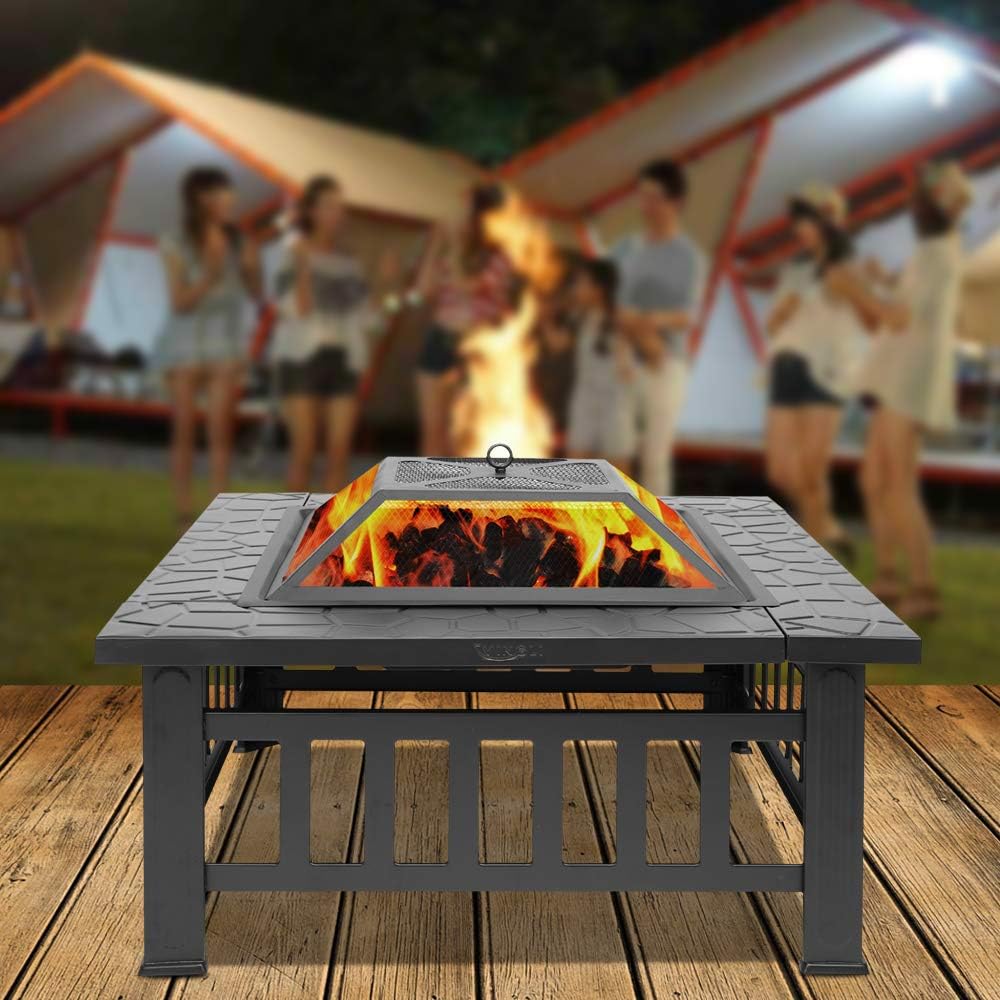 Bonnlo Portable Fire Pit 24''