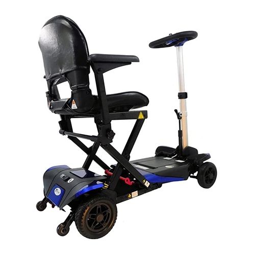SOLAX 4-Wheel Remote Control Folding Mobility Scooter-2022