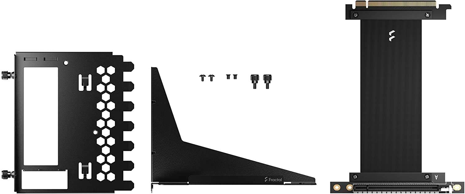 Fractal Design FD-A-FLX1-001 Flex B-20 PCIe 3.0 x16 Vertical GPU Riser with Bracket
