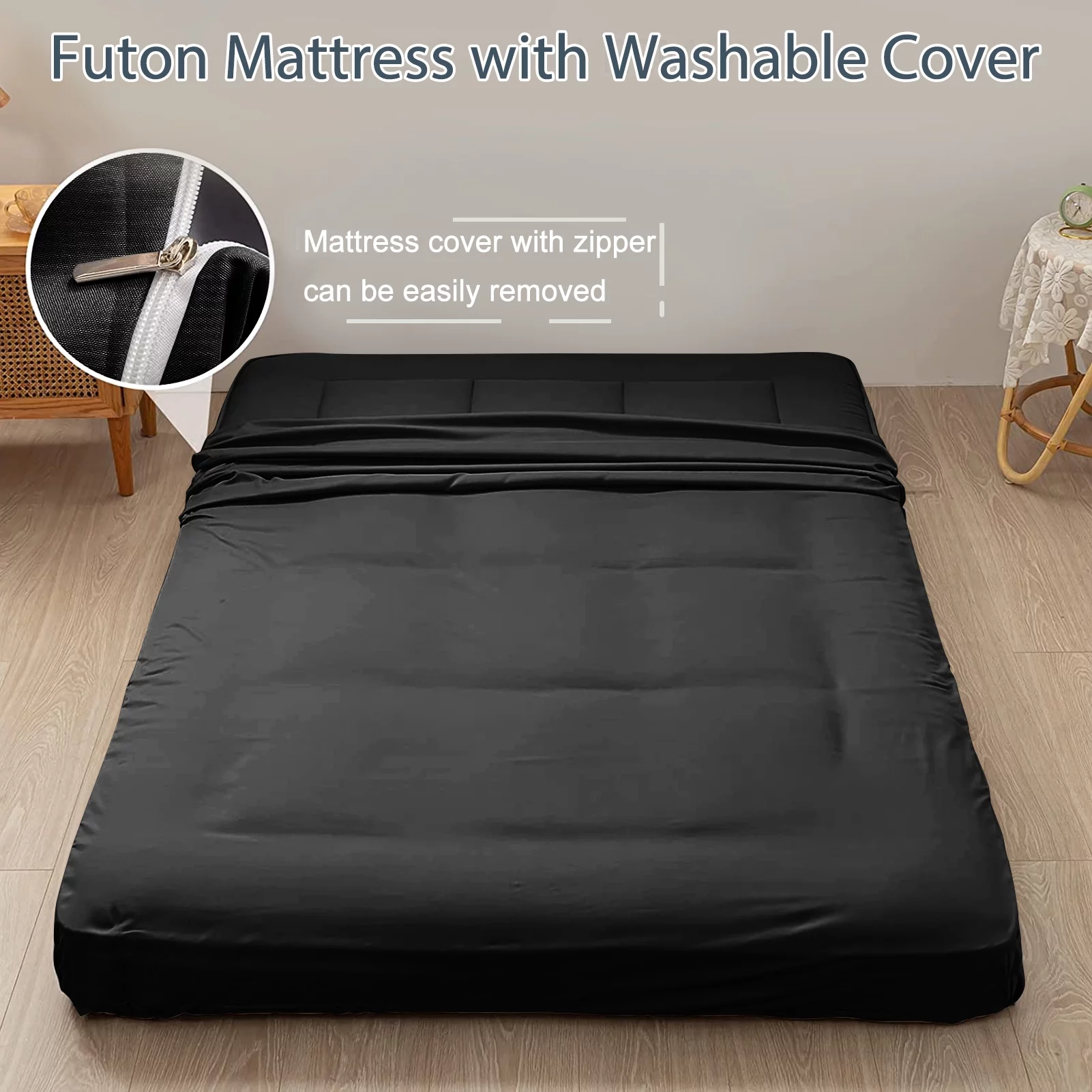 MAXYOYO 6" Extra Thick Japanese Floor Mattress Futon Mattress