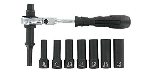 Tool Guy Republic Vibro Air Impact Tool Kit - Nut Bolt Plug Removal
