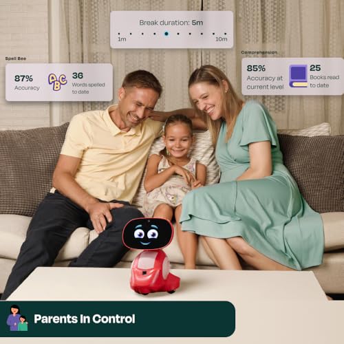 Miko 3 AI Robot for Kids &ndash; Smart Educational & STEAM Learning Robot with Interactive Apps, Games