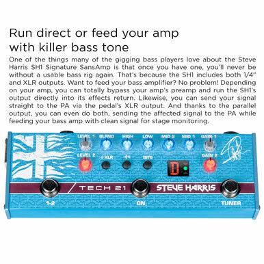 Tech 21 Steve Harris SH1 Signature SansAmp