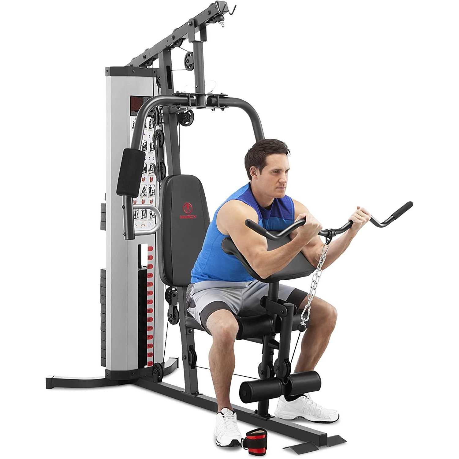 Marcy Mwm-988 Multifunction Steel Home Gym 150lb Weight Stack Machine - Sports Supplies Online Store