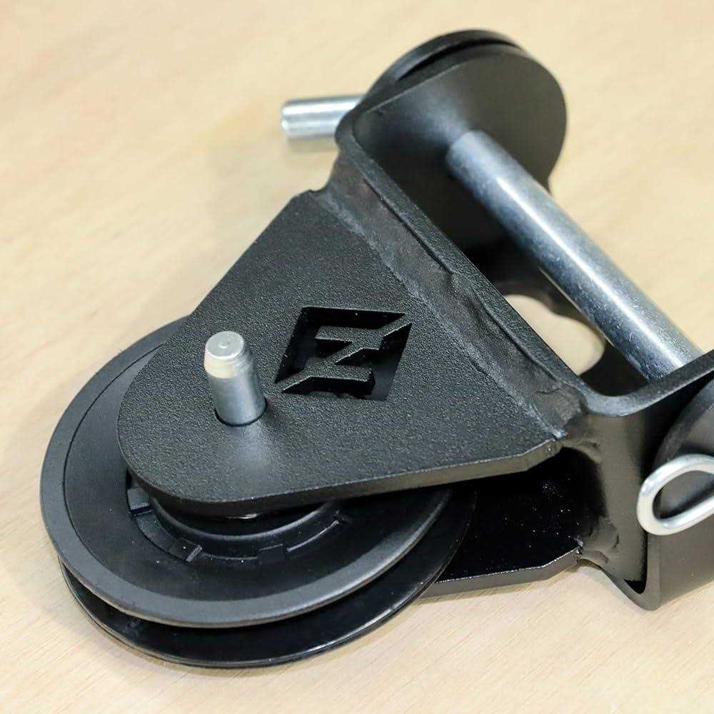 F&amp;F STEEL Rack Mounted Swivel Pulley 180 Degree Smooth-Glide Pulley for Full-Body Workouts - Sports Supplies Online Store