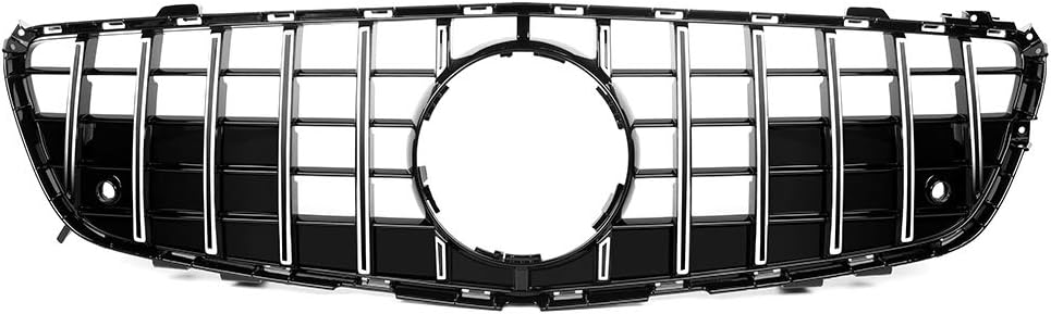 Mosion Auto GT Front Bumper Grille for Mercedes-Benz R231 SL-Class 2013-2016 (Black)