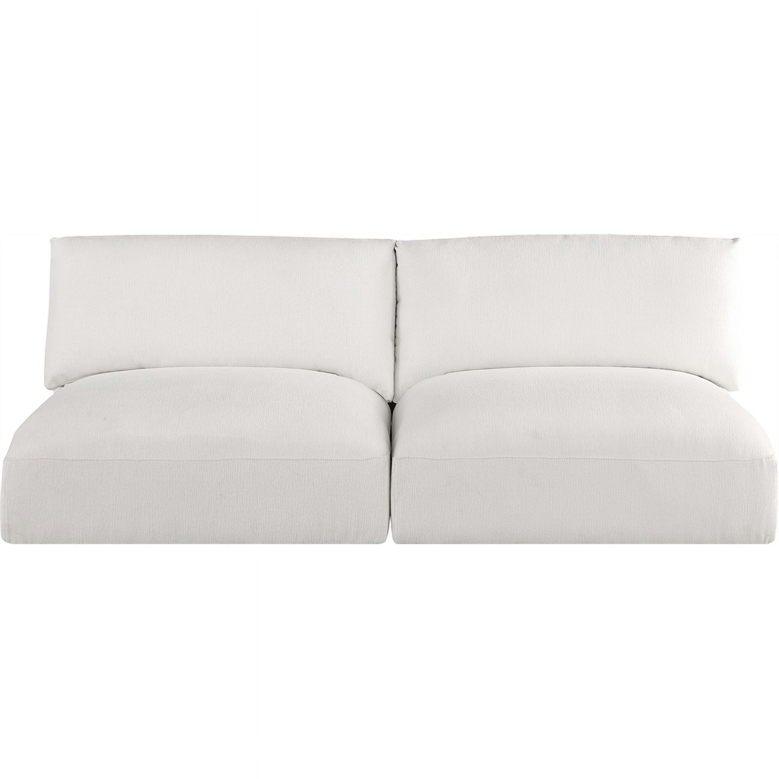Meridian Furniture Ease Cream Fabric Modular Sofa