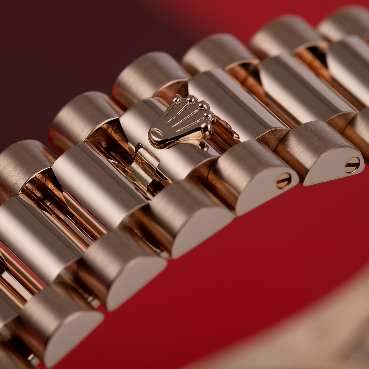 Day-Date II Rose Gold Diamond Scale 41mm