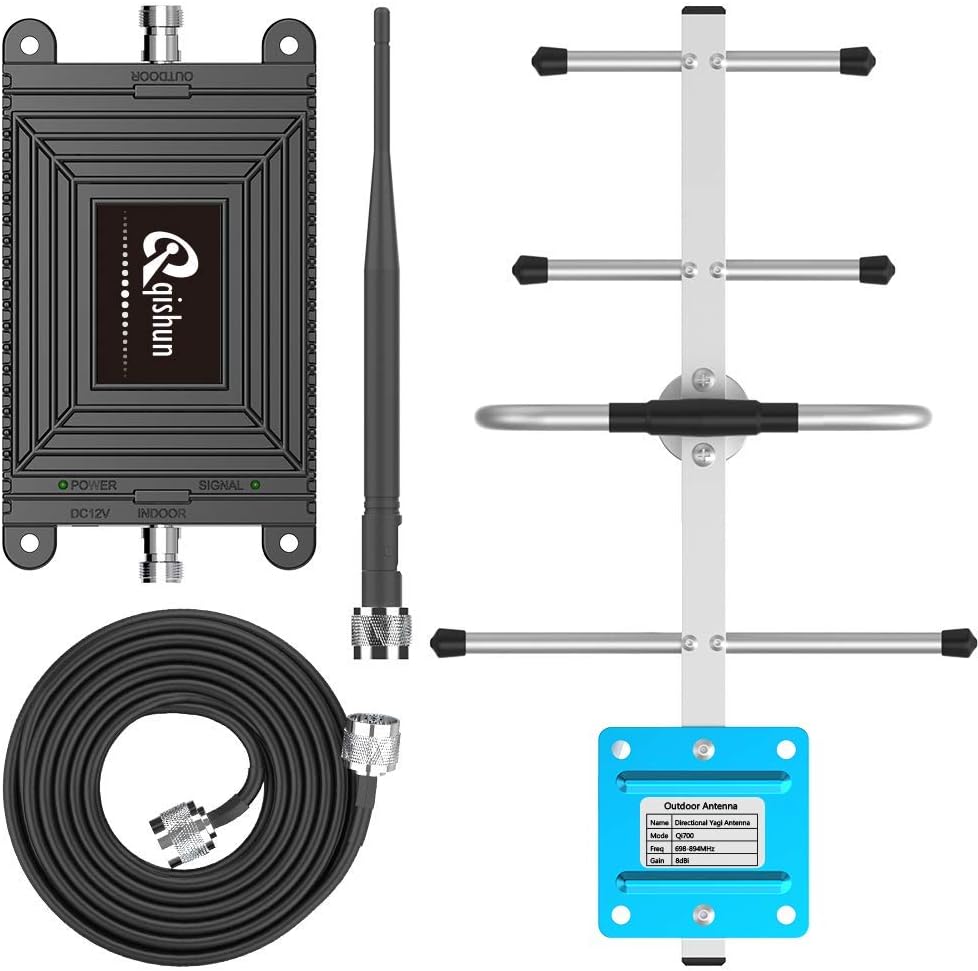 Verizon Cell Phone Signal Booster Verizon Straight Talk Home 4G LTE Band 13 Signal Booster Repeater Amplifier Improves 4G LTE and Calls Covers up to