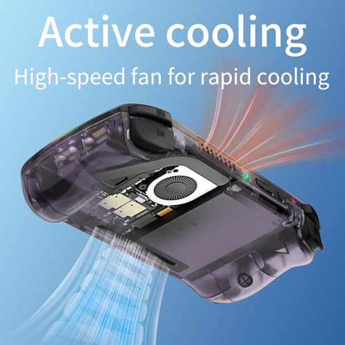 RG 406H Retro Handheld Game Console with 4-inch IPS Screen RGB Lighting Handheld Retro Gaming Console with Android 13 System and 128G TF Card 5000mAh