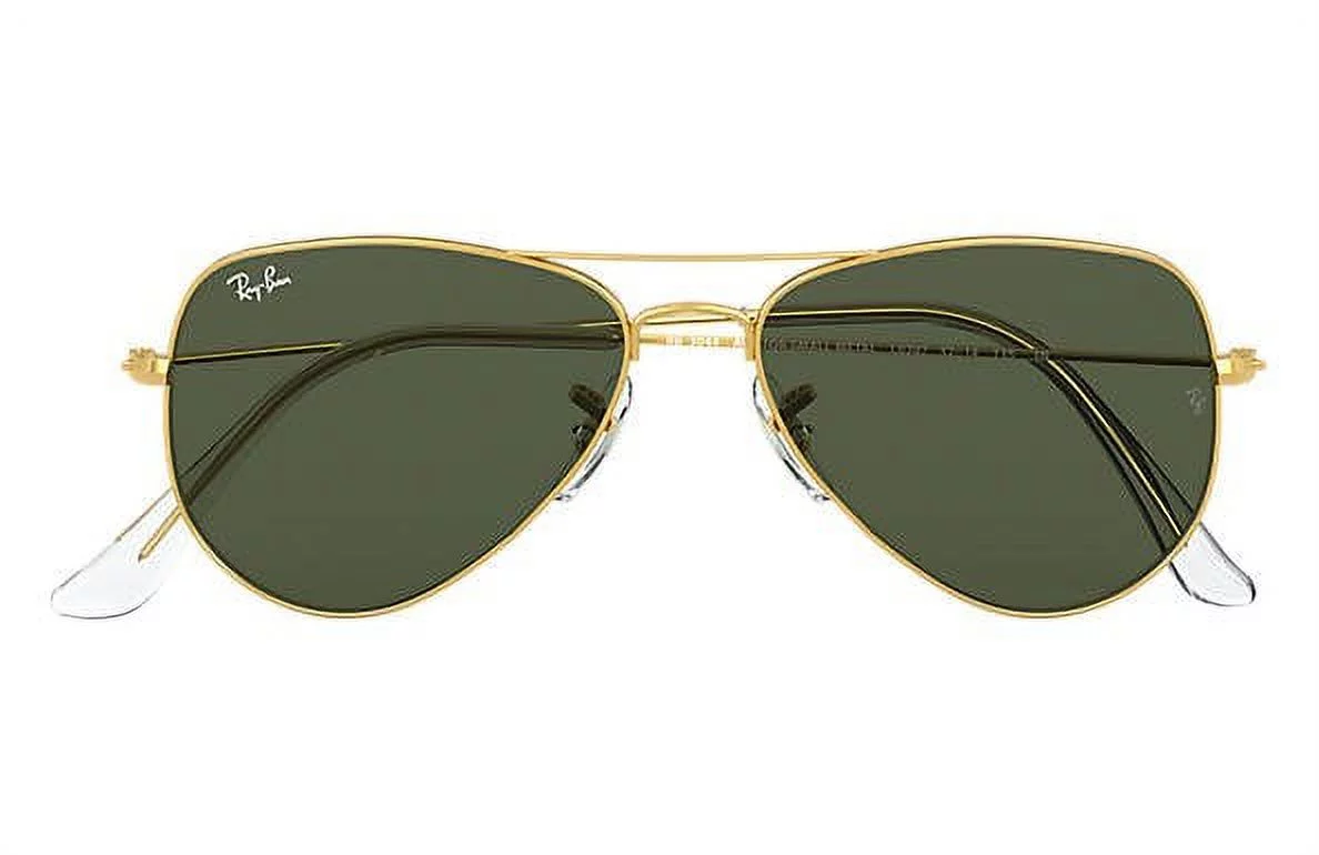 Ray Ban Aviator Small Green Classic G-15 Pilot Unisex Sunglasses RB3044 L0207 52