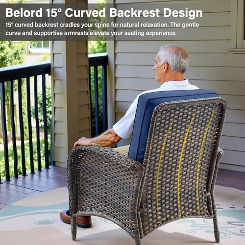 Patio Club Chair Wicker Chairs