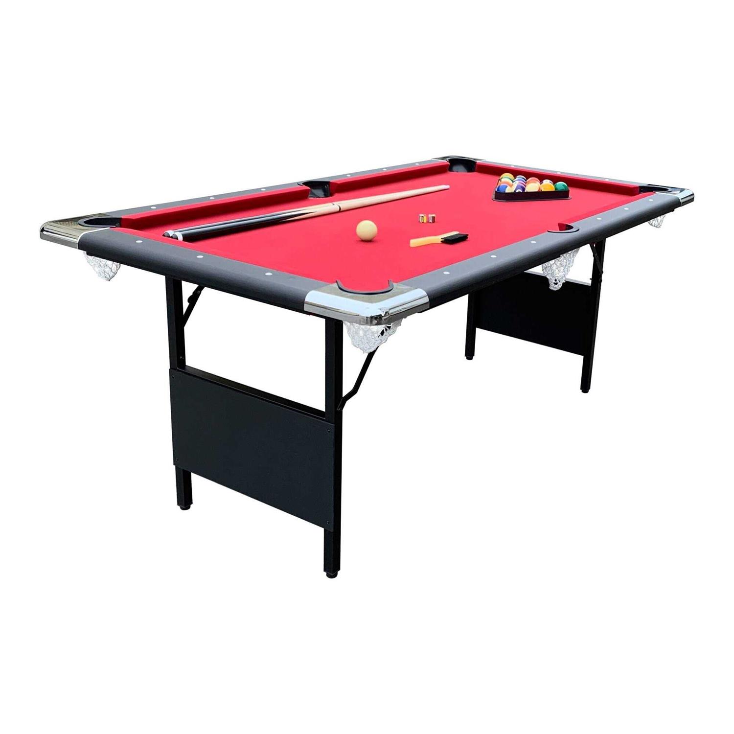 Hathaway Fairmont 6-ft Portable Pool Table - Sports Supplies Online Store