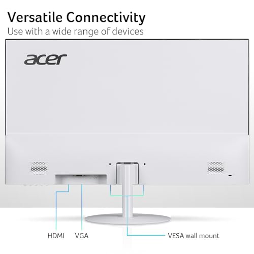 Acer SB273 G0bi 27" IPS Full HD (1920 x 1080) Ultra-Thin Zero-Frame Gaming Office Monitor | Adaptive-Sync Support (FreeSync Compatible) | Up to 120Hz
