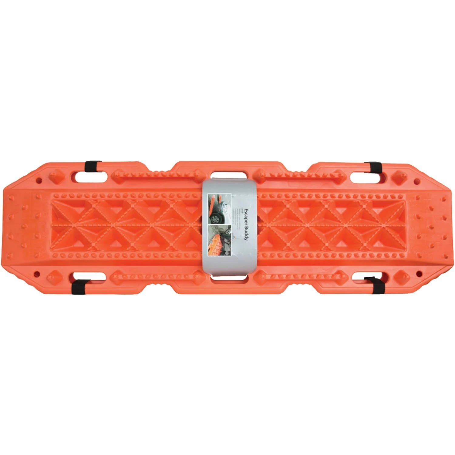 Maxsa Innovations Escaper Buddy Traction Mats, 2-Pack, Orange