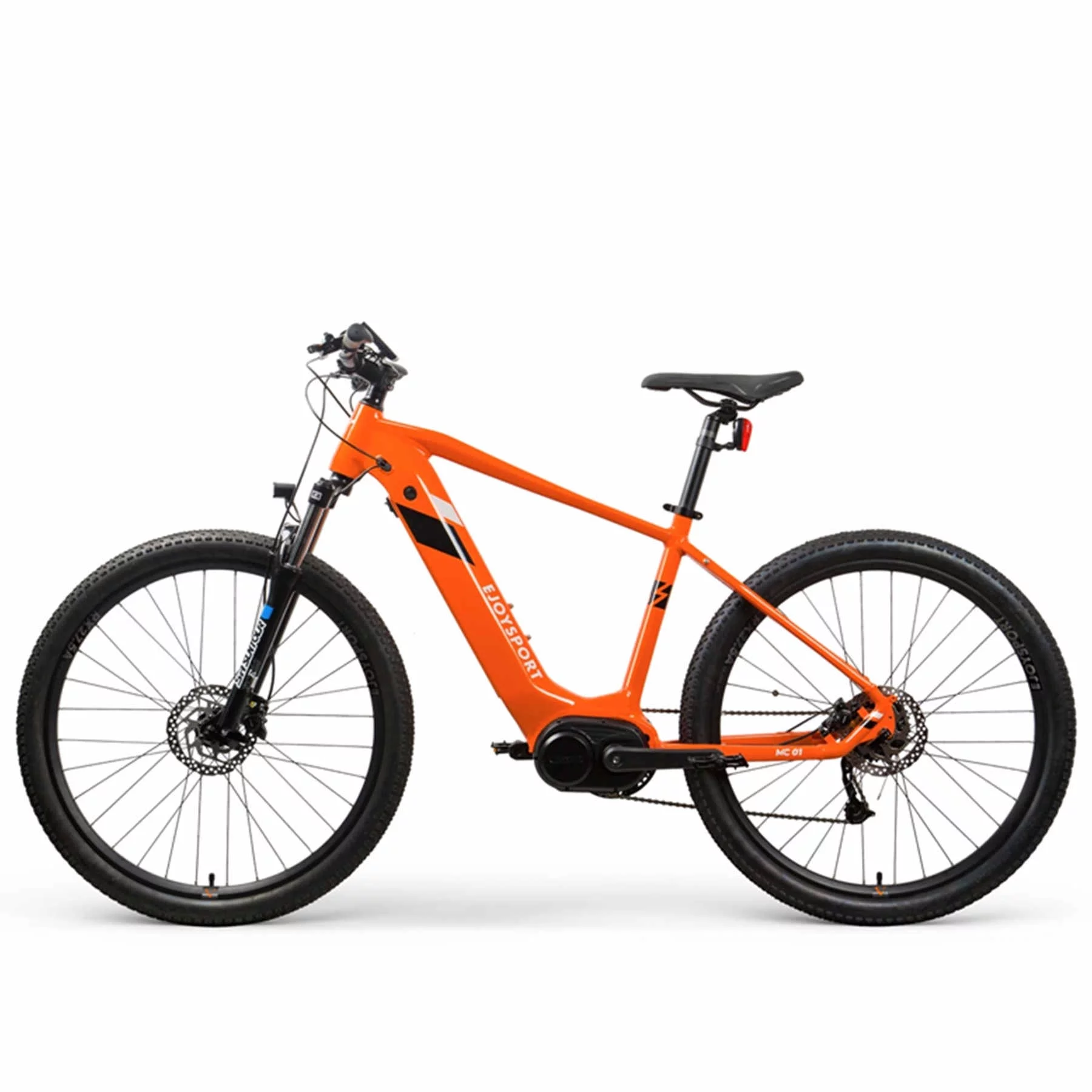 YAPENG 27.5"  Electric Bike for Adults 7 Speed Commuting Electric Mountain Bike with 250W Motor  Orange