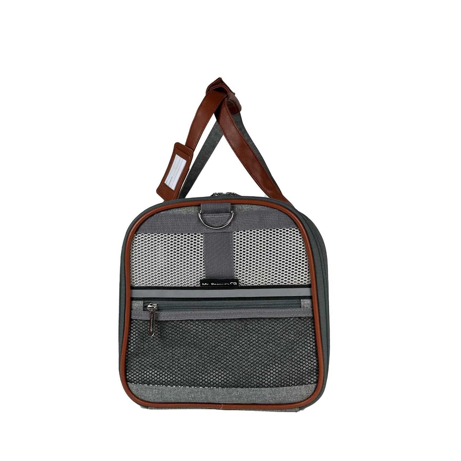 Mr. Peanut's Airline Approved Soft Sided Pet Carrier Low Profile Gold Series Tote - Pet Supplies online store