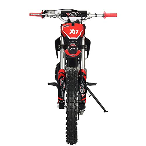 X-PRO X17 125cc Automatic Transmission Dirt Bike with Electric Start, Big 17"/14" Tires!