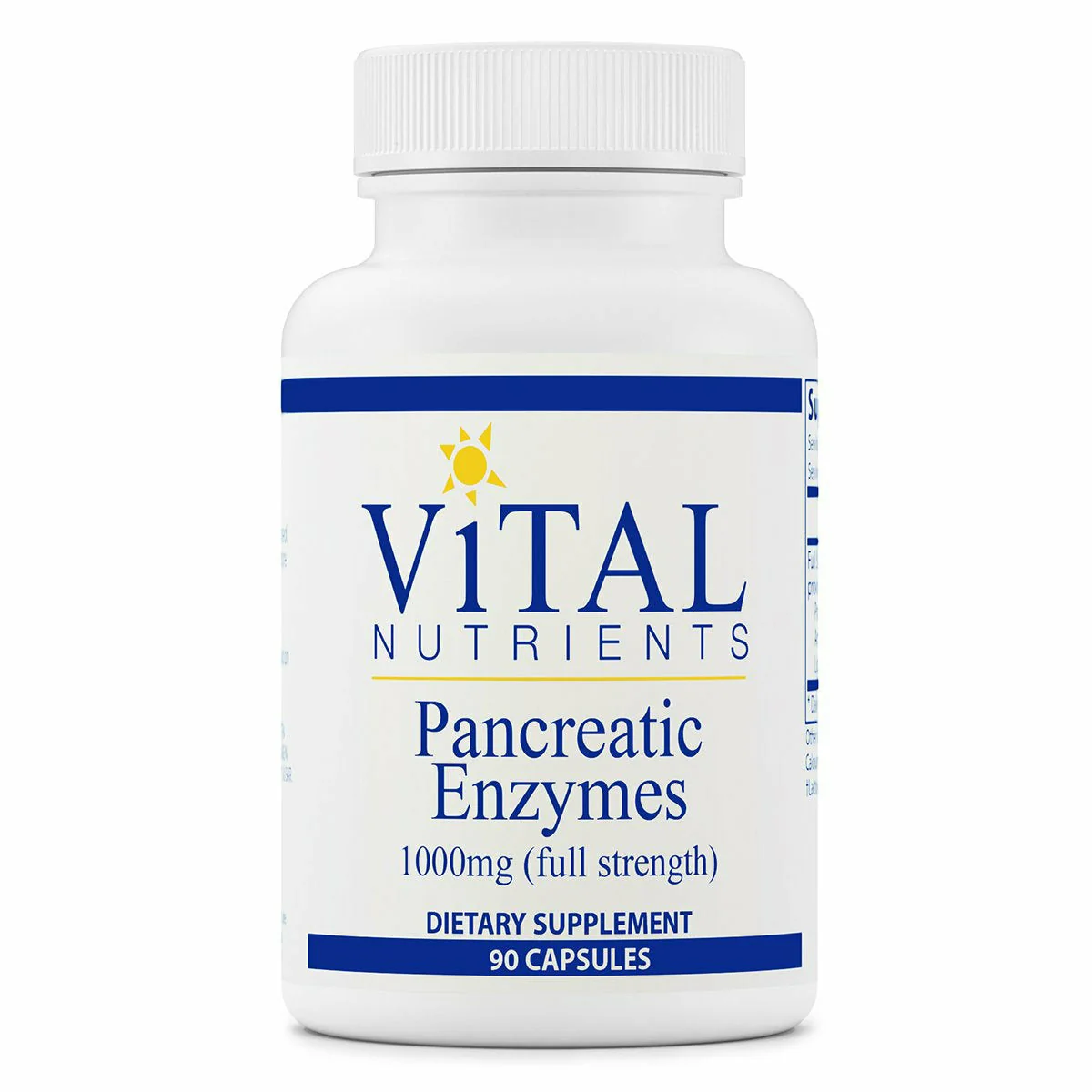 Pancreatic Enzymes 500 mg 90 caps by Vital Nutrients - Kansas Nuitrition - HNZSDS